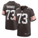 Men's Cleveland Browns Joe Thomas Nike Brown Retired Player Game Jersey