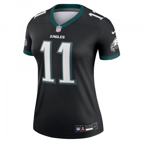 Women's Philadelphia Eagles A.J. Brown Nike Black Legend Jersey