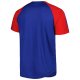 Men's Chicago Cubs Stitches Royal Button-Down Raglan Fashion Jersey