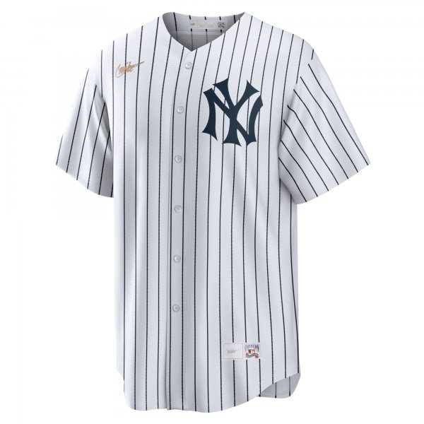 Men's New York Yankees Mickey Mantle Nike White Home Cooperstown Collection Player Jersey