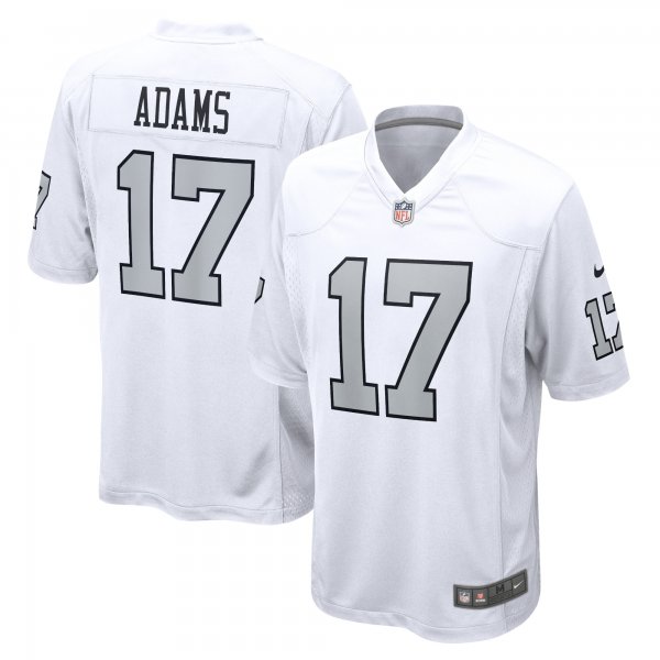 Men's Las Vegas Raiders Davante Adams Nike White Alternate Game Jersey