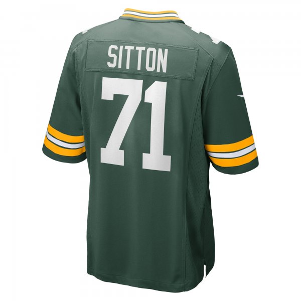 Men's Green Bay Packers Josh Sitton Nike Green Retired Game Jersey