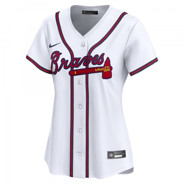 Women's Atlanta Braves Max Fried Nike White Home Limited Player Jersey