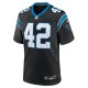 Men's Carolina Panthers Sam Franklin Jr. Nike Black Team Game Jersey