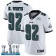 Youth Nike NFL Philadelphia Eagles #92 Reggie White Limited Road White Vapor Untouchable Super Bowl LII Jersey