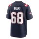 Men's New England Patriots Atonio Mafi Nike  Navy Team Game Jersey