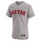 Men's Boston Red Sox Nike Gray Road Elite Jersey