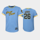 Youth Milwaukee Brewers 2022 City Connect #26 Aaron Ashby MLB Jersey - Powder Blue