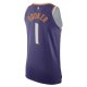 Men's Phoenix Suns Devin Booker Nike Purple Jersey - Icon Edition