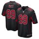 Men's #99 J.J. Watt Arizona Cardinals Nike 2nd Alternate Game Black Jersey