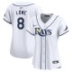 Women's Tampa Bay Rays #8 Brandon Lowe Nike White Home Limited Player Jersey