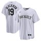 Men's Colorado Rockies Charlie Blackmon Nike White Home Replica Player Name Jersey