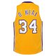 Youth Los Angeles Lakers Shaquille O'Neal Mitchell & Ness Gold 1999/00 Hardwood Classics Swingman Jersey