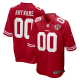 Men's San Francisco 49ers Nike Scarlet 75th Anniversary Custom Limited Jersey