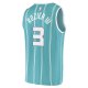 Men's Charlotte Hornets Terry Rozier III Fanatics Teal Fast Break Replica Player Jersey - Icon Edition