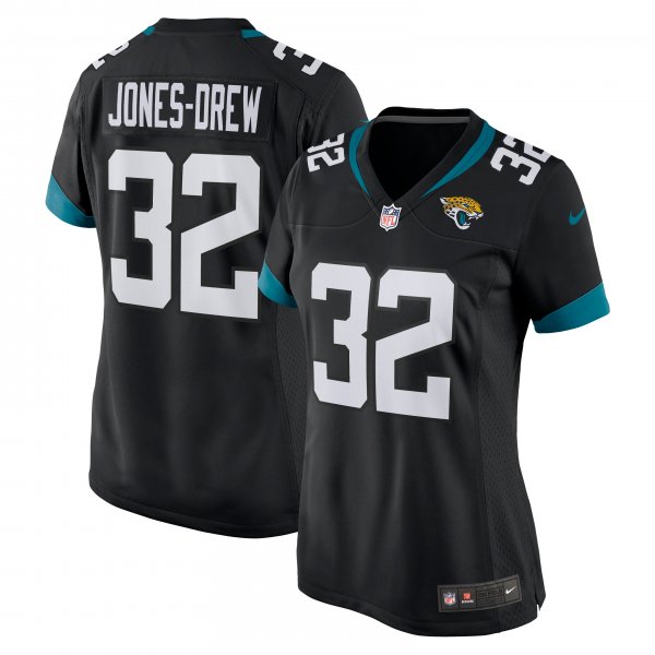 Women's Jacksonville Jaguars Maurice Jones-Drew Nike Black Game Retired Player Jersey