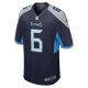 Men's Tennessee Titans Nick Folk Nike  Navy Team Game Jersey