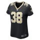 Women's New Orleans Saints Smoke Monday Nike Black Game Player Jersey