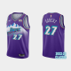 Men's Utah Jazz #27 Rudy Gobert 2022-23 Classic Edition Purple NBA Jersey