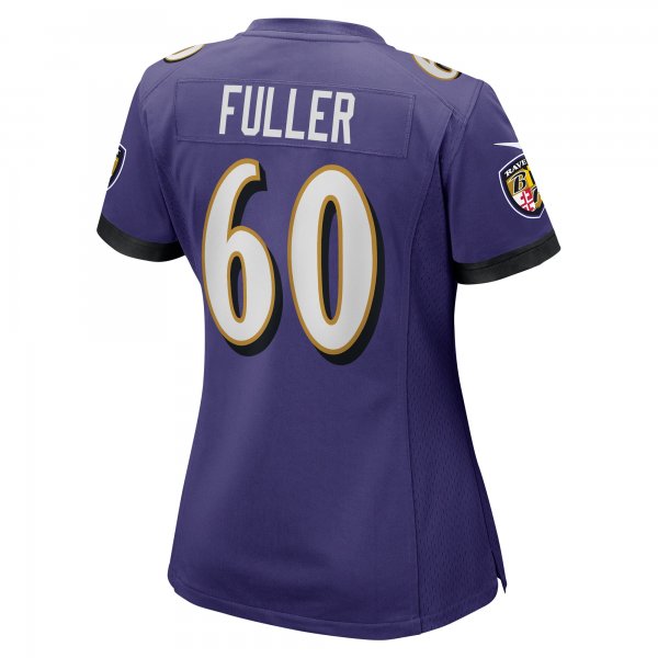 Women's Baltimore Ravens Kyle Fuller Nike  Purple  Game Jersey