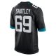 Men's Jacksonville Jaguars Tyler Shatley Nike Black Game Jersey