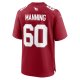 Men's Arizona Cardinals Ilm Manning Nike  Cardinal Team Game Jersey