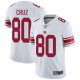 Men's Nike New York Giants #80 Victor Cruz Limited White Road New Vapor Untouchable NFL Jersey