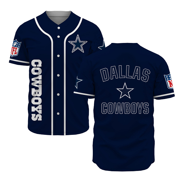 Dallas Cowboys NFL Stitched Fashion Baseball Legend Jersey