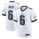 Men's Philadelphia Eagles DeVonta Smith Nike White White Game Jersey