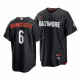 Men's Baltimore Orioles #6 Ryan Mountcastle 2023 City Connect Black Cool Base Jersey