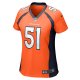 Women's Denver Broncos Ronnie Perkins Nike  Orange  Game Jersey