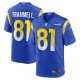 Men's Los Angeles Rams Austin Trammell Nike Royal Game Player Jersey