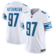 Men's Detroit Lions #97 Aidan Hutchinson Nike White Vapor F.U.S.E. Limited NFL Jersey