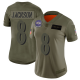 Women's Baltimore Ravens #8 Lamar Jackson CamoStitched NFL Limited 2019 Salute to Service Jersey