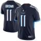 Men's Tennessee Titans #11 A.J. Brown Navy Blue Team Color Stitched NFL Vapor Untouchable Limited Jersey