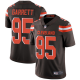 Nike Cleveland Browns #95 Myles Garrett Brown Team Color Men's Stitched NFL Vapor Untouchable Limited Jersey