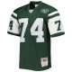 Men's New York Jets Nick Mangold Mitchell & Ness Green Legacy Replica Jersey