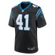 Men's Carolina Panthers Spencer Brown Nike Black Team Game Jersey