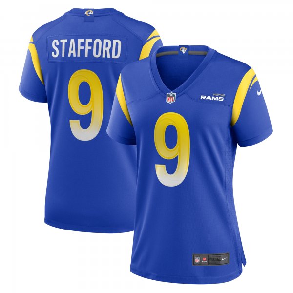 Women's Los Angeles Rams Matthew Stafford Nike Royal Player Jersey