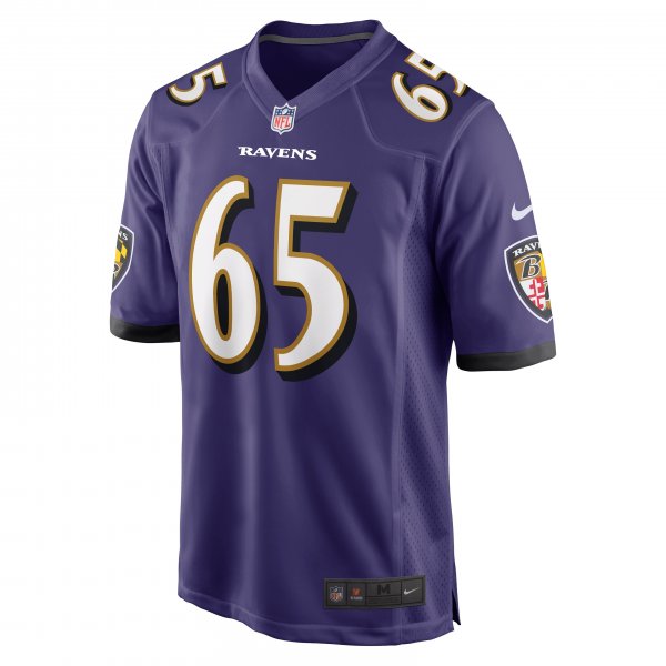 Men's Baltimore Ravens Patrick Mekari Nike Purple Game Player Jersey