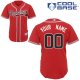 Atlanta Braves Personalized Red MLB Jersey