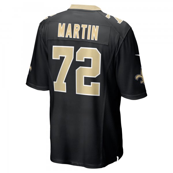 Men's New Orleans Saints Nick Martin Nike Black Game Player Jersey