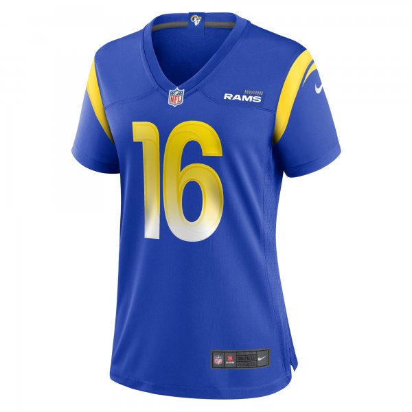 Women's Los Angeles Rams Tyler Johnson Nike  Royal Team Game Jersey