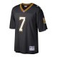 Men's New Orleans Saints Morten Andersen Mitchell & Ness Black Retired Player Legacy Replica Jersey