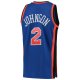 Men's New York Knicks Larry Johnson Mitchell & Ness Blue 1998/99 Hardwood Classics Swingman Jersey