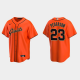 Men's San Francisco Giants #23 Joc Pederson Orange MLB Alternate Jersey