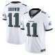 Men's Philadelphia Eagles A.J. Brown Nike White Vapor F.U.S.E. Limited Jersey