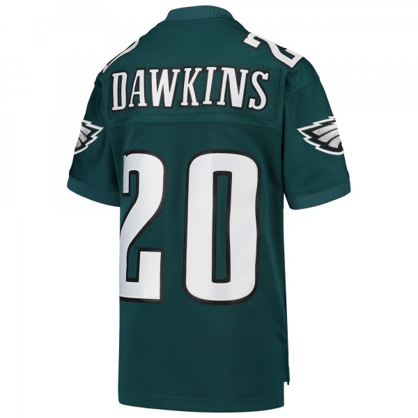 Youth Philadelphia Eagles Brian Dawkins Mitchell & Ness Midnight Green 2004 Legacy Retired Player Jersey