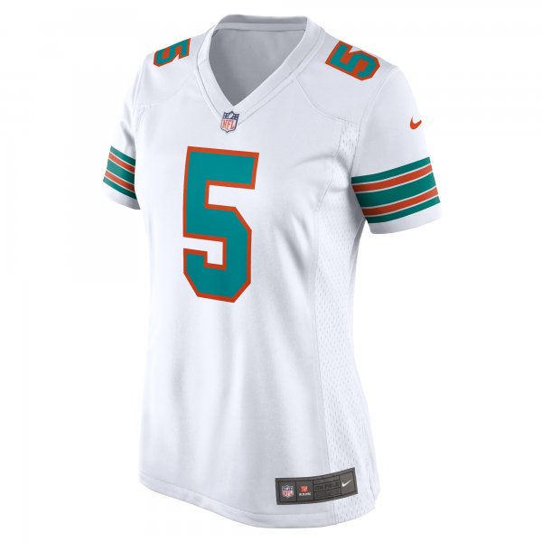 Women's Miami Dolphins Jalen Ramsey Nike White Alternate Game Jersey