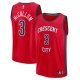 Men's New Orleans Pelicans CJ McCollum Fanatics Red Fast Break Replica Jersey - Statement Edition